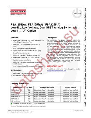 FSA1256AL8X datasheet  